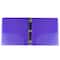 JAM Paper 1.5" Glass Twill Plastic 3-Ring Binder